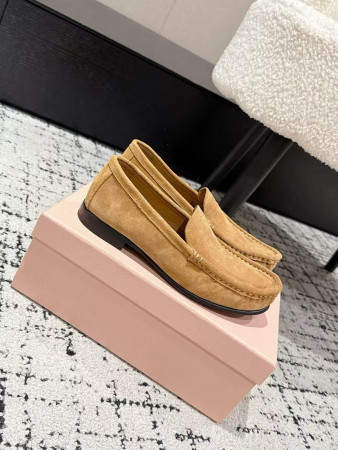 UA Miu Miu Suede loafers