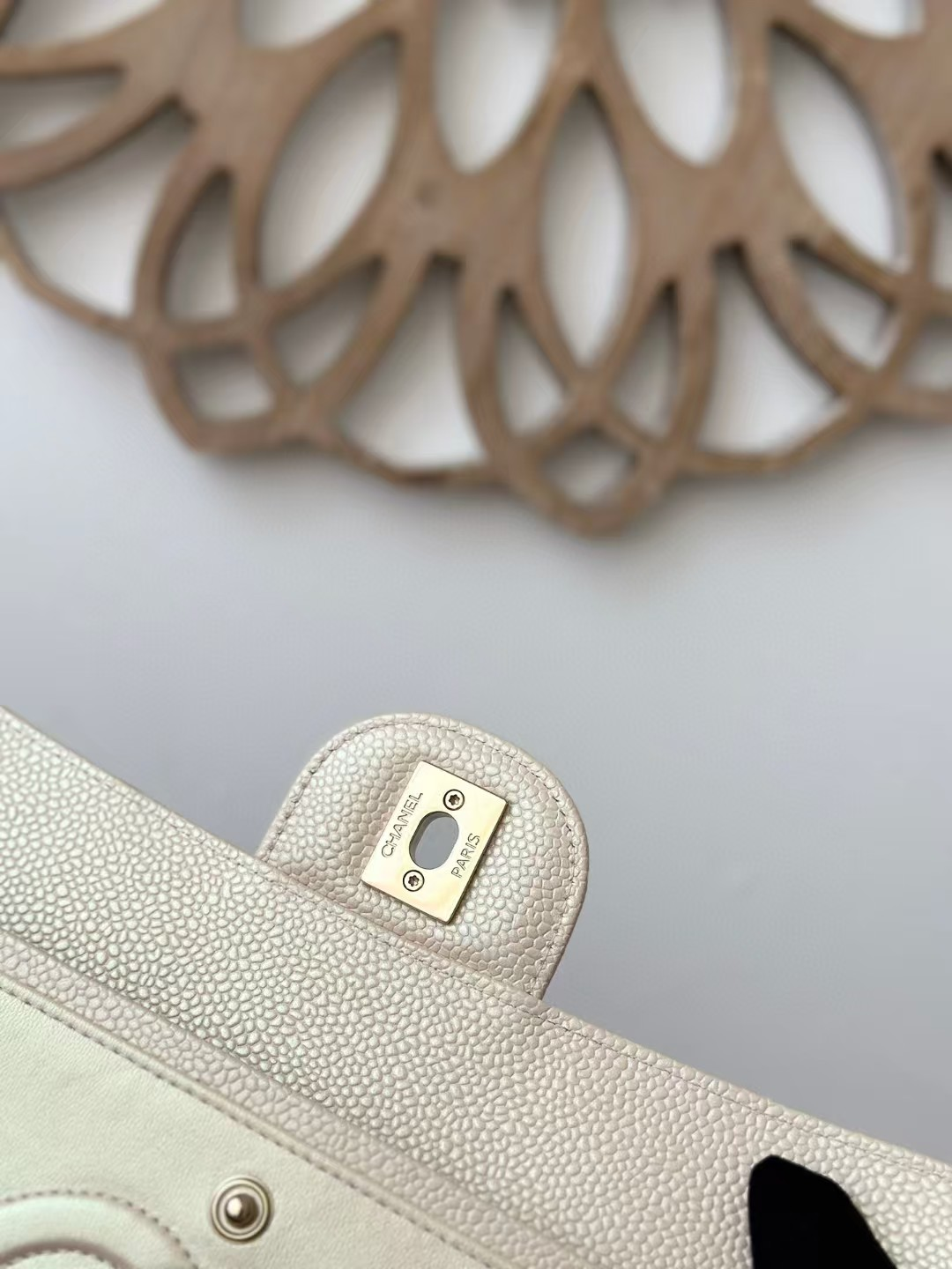 Ch*el classic flap handbag cf 25.5x 15x6cm