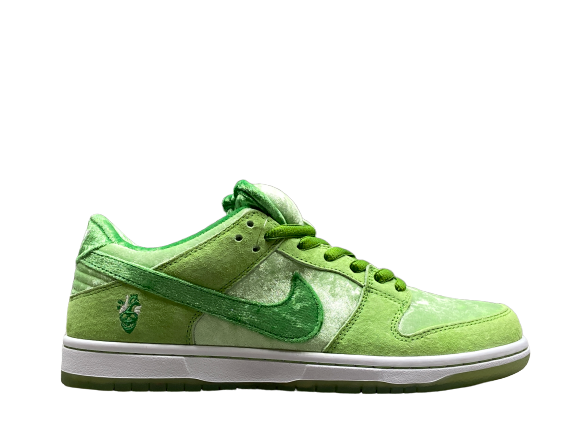 Nike SB Dunk Low StrangeLove Skateboards Green (Customization Version )
