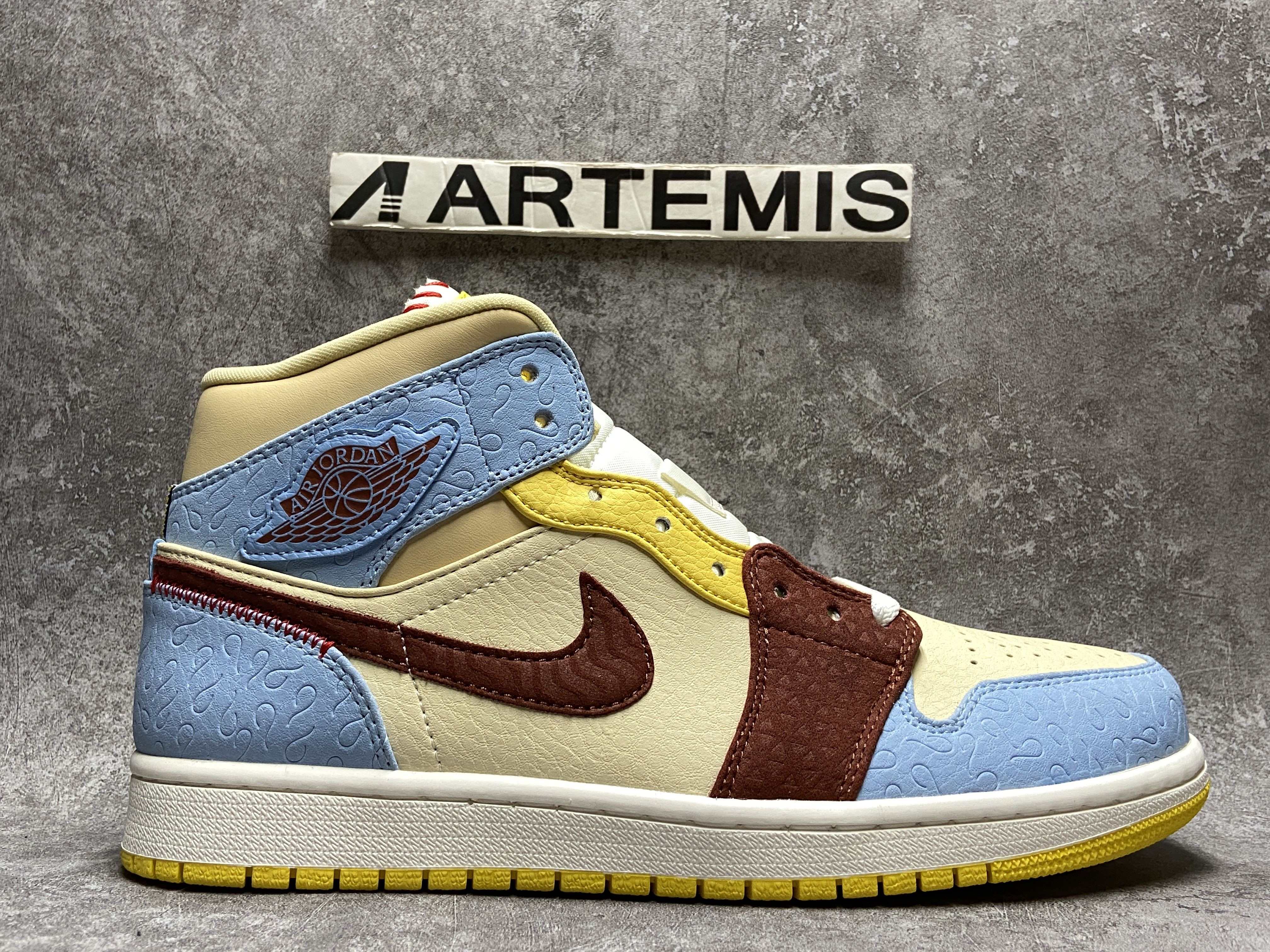 air jordan 1 mid se fearless Ma*s*n chateau rouge