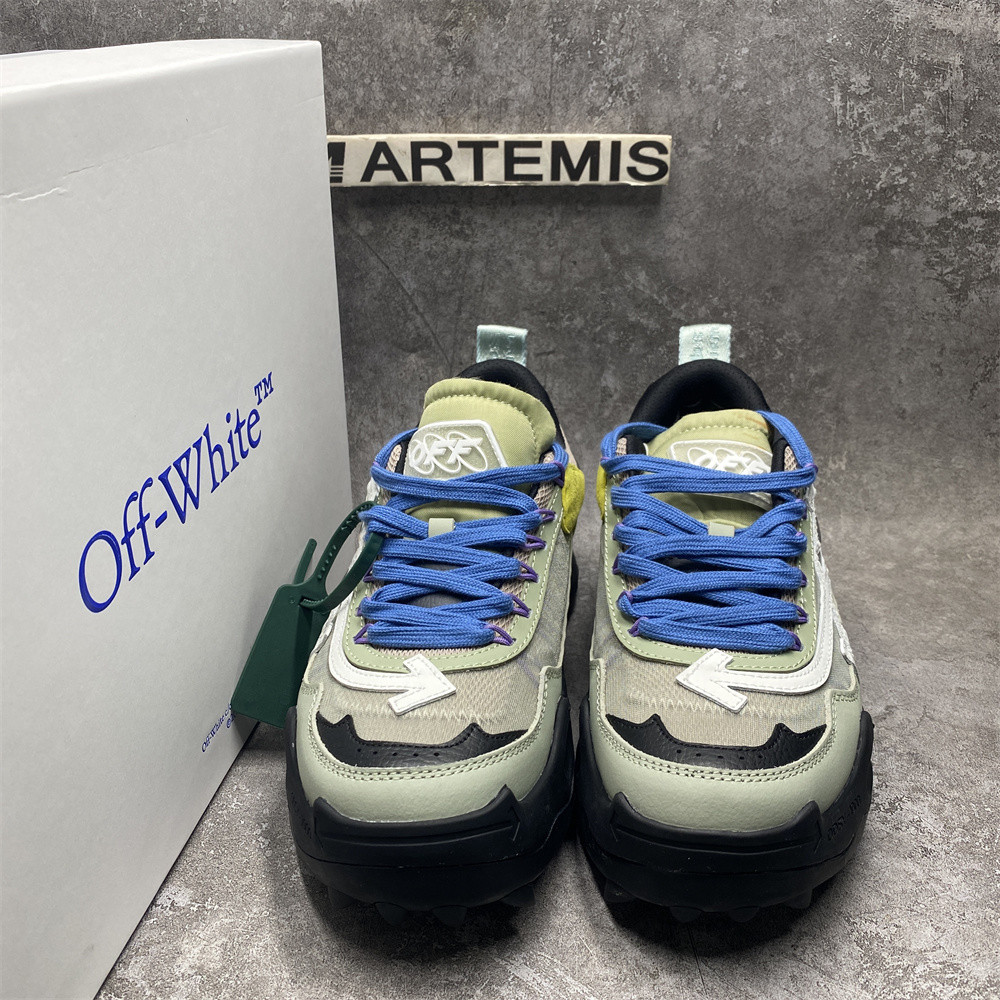 OFF-WHITE ODSY-1000 GREEN WHITE