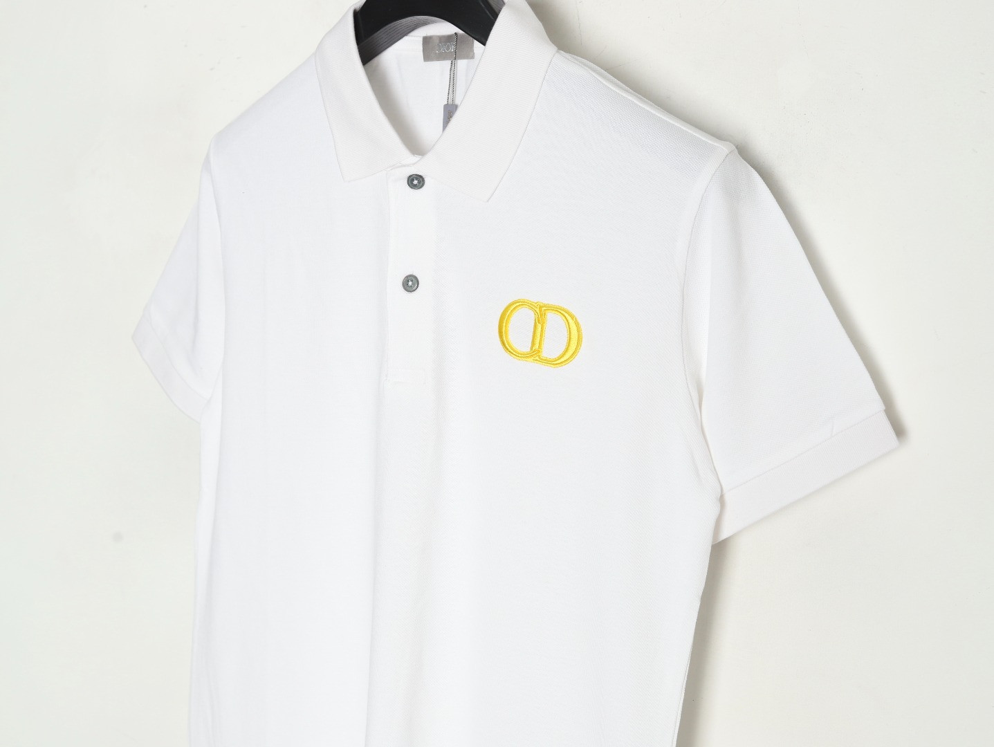 D*or 22ss short-sleeved polo shirt