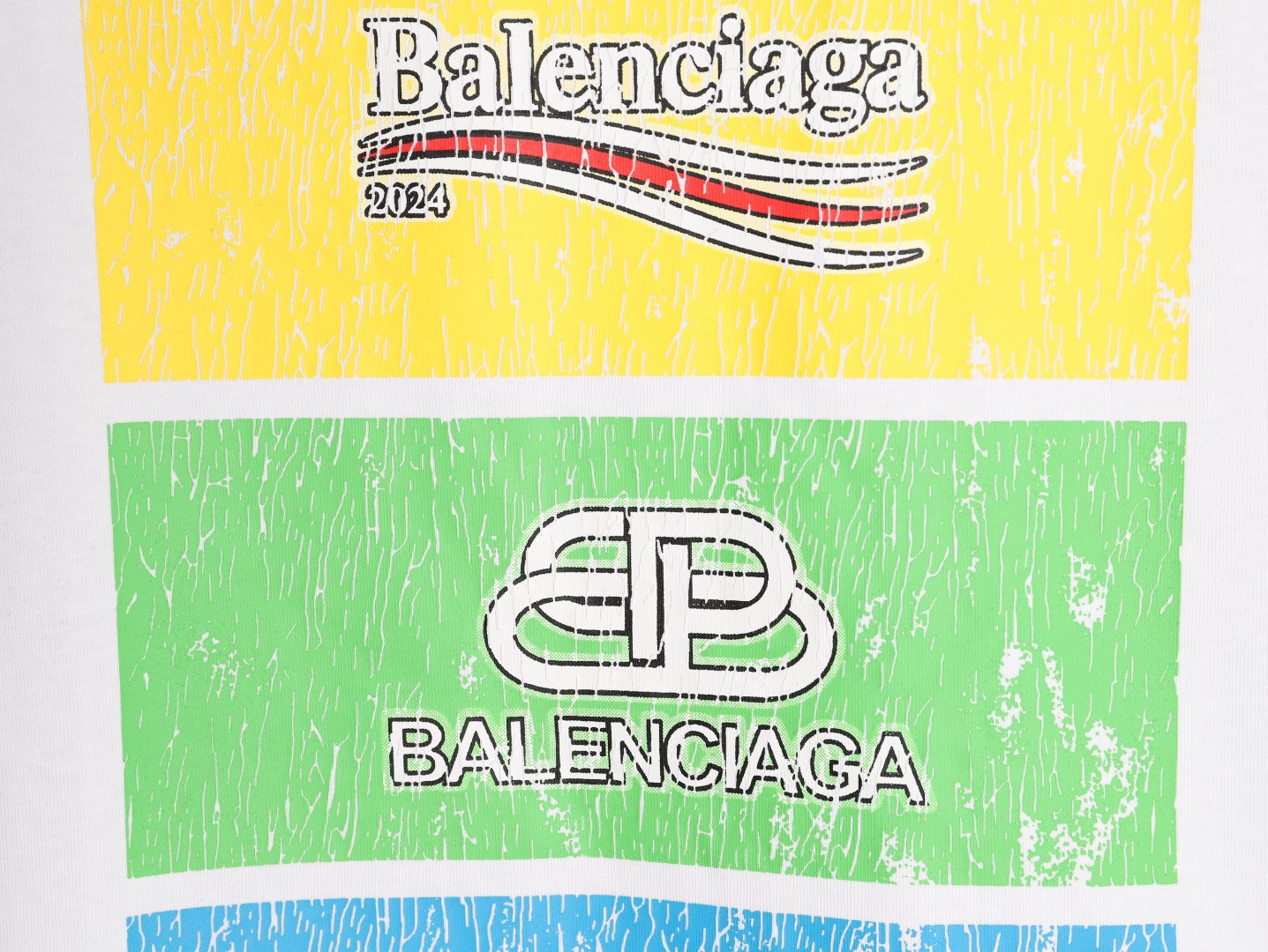 Ba*len*cia*ga 24ss short-sleeved t-shirt
