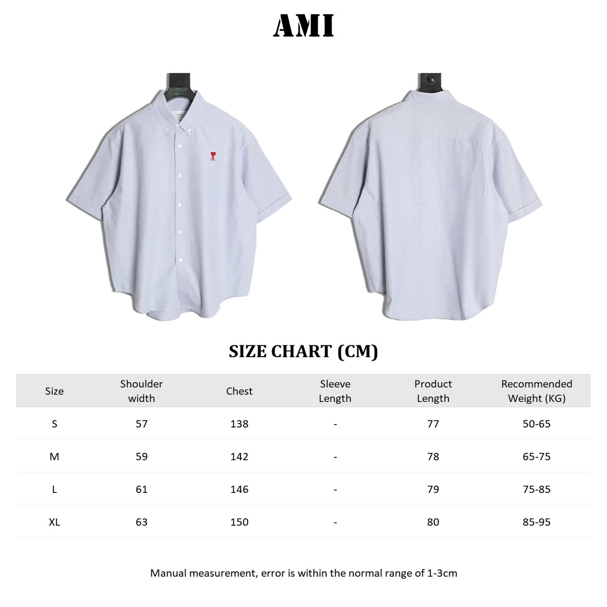 Ami Paris Short-sleeved Shirts