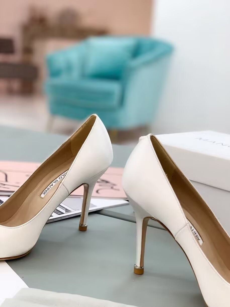 ua man010 B1ahn*k hangisi jewel buckle pumps