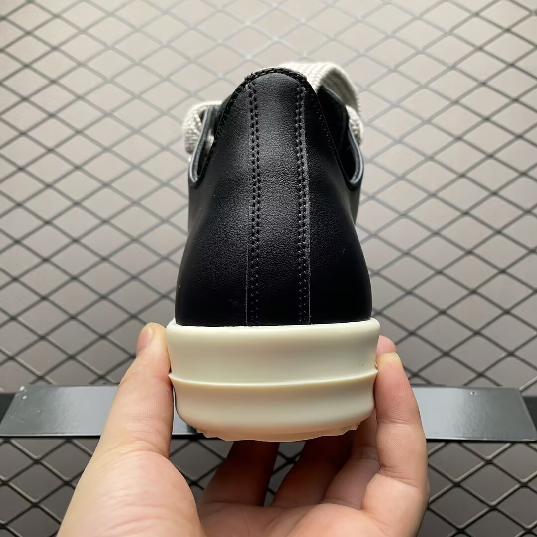 UA Rick Owens Porterville Jumbo Laced Low Black Pearl