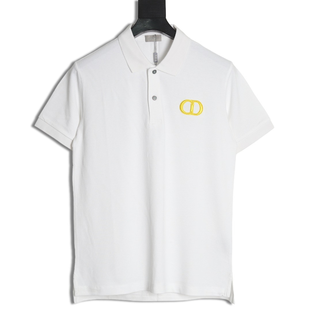 D*or 22ss short-sleeved polo shirt