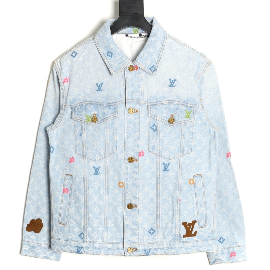 l0*is V*t0n lv 24ss tyler denim coats suit