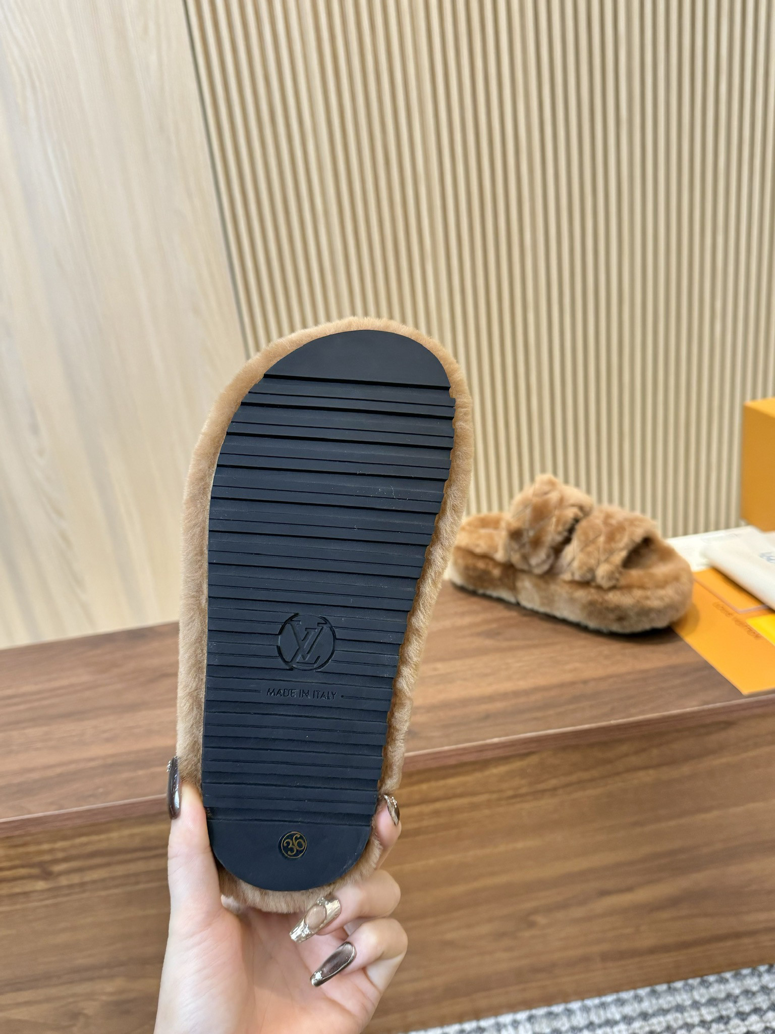 UA LV Sunset Platform Comfort Mule