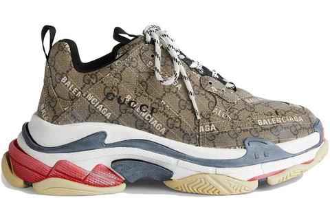 Balenciga x G The Hacker Project Triple S Beige