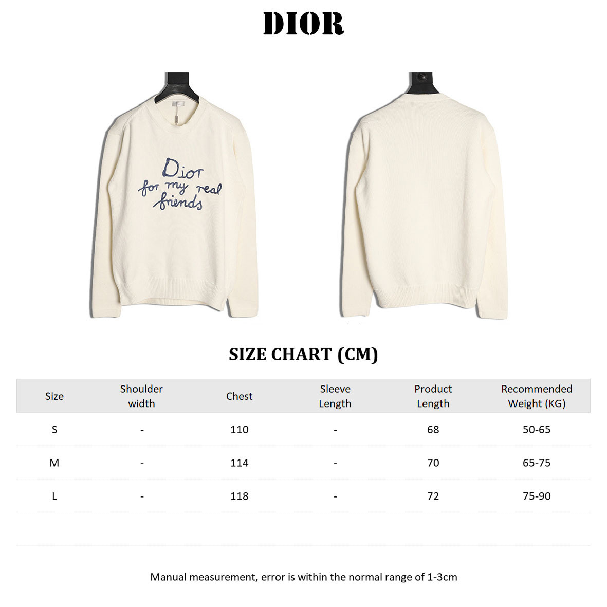 D*or cd 25ss sweaters