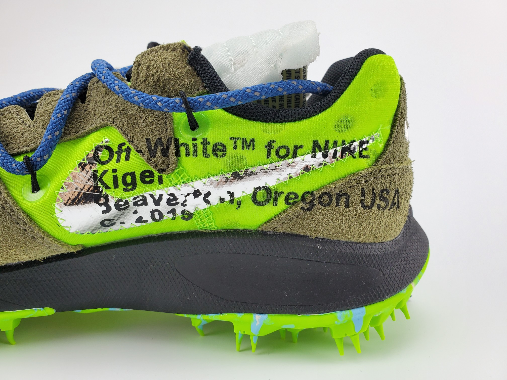 Nike Zoom Terra Kiger 5 OFF-WHITE Electric Green (W)