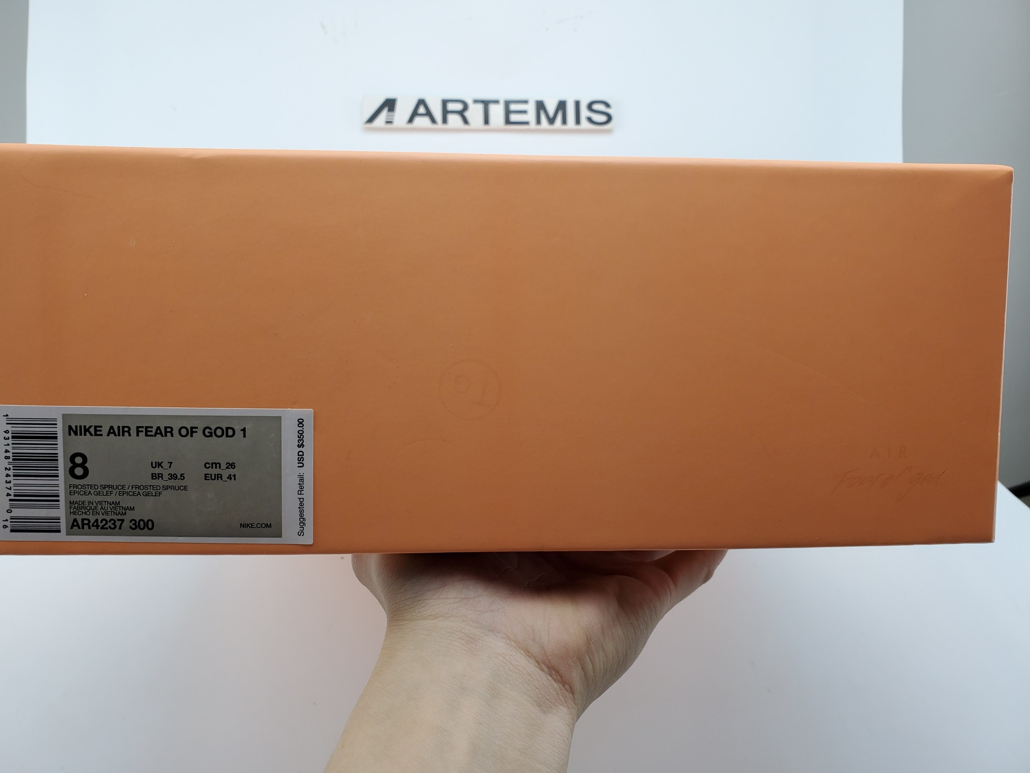 Air Fear Of God 1 Frosted Spruce