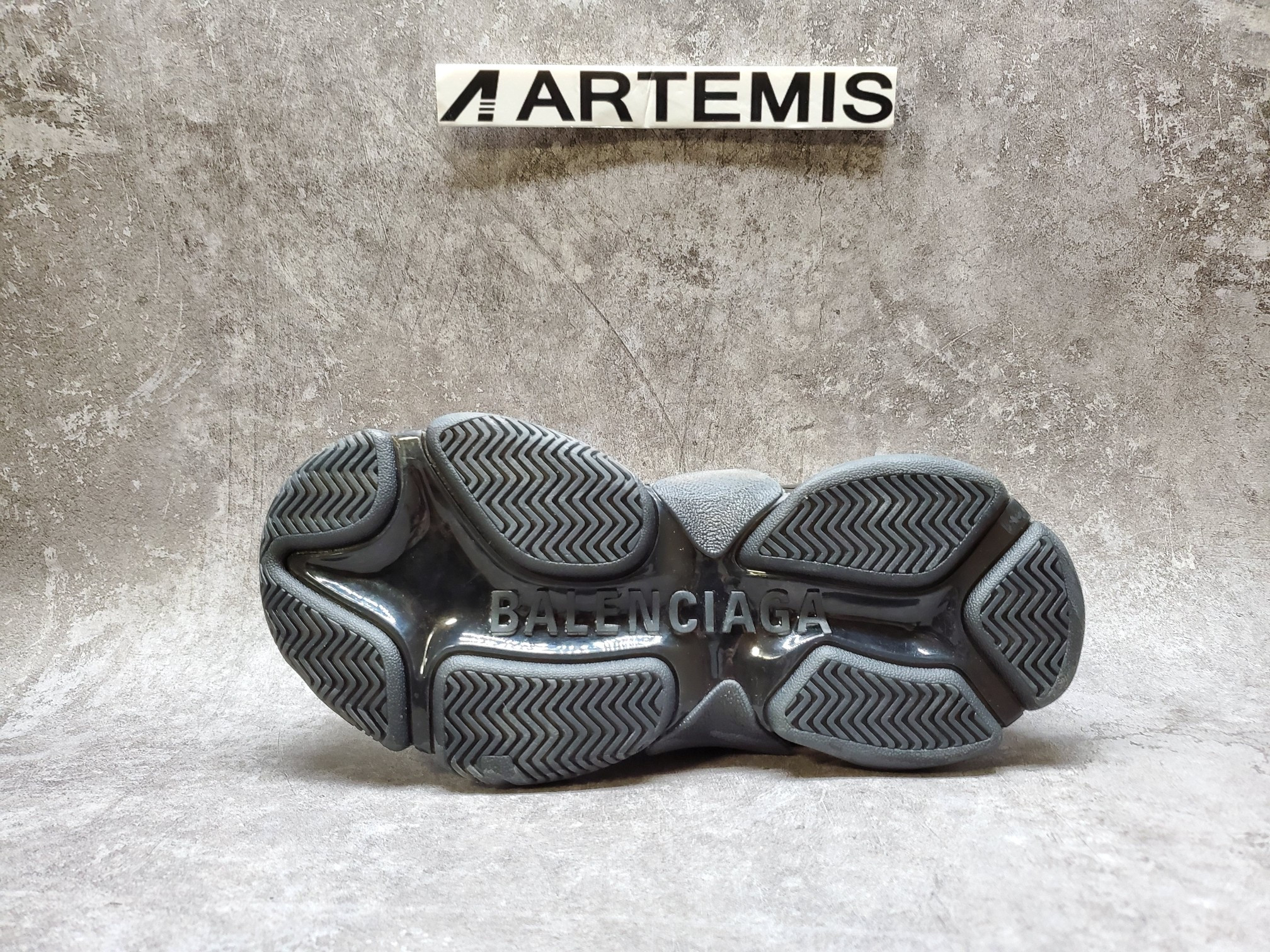 Balenciga Triple S Black Clear Sole