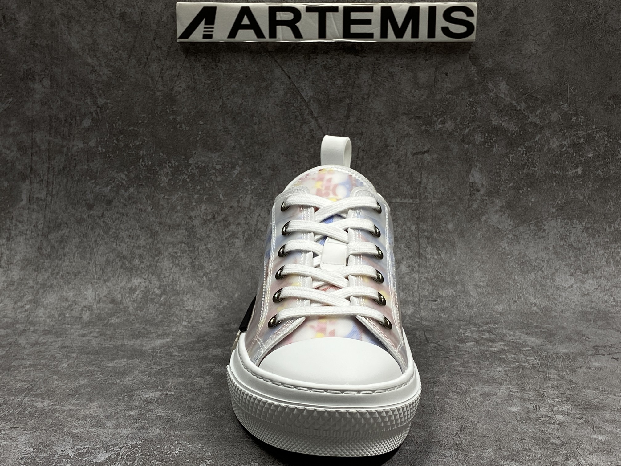 D*or b23 low top multicolor oblique