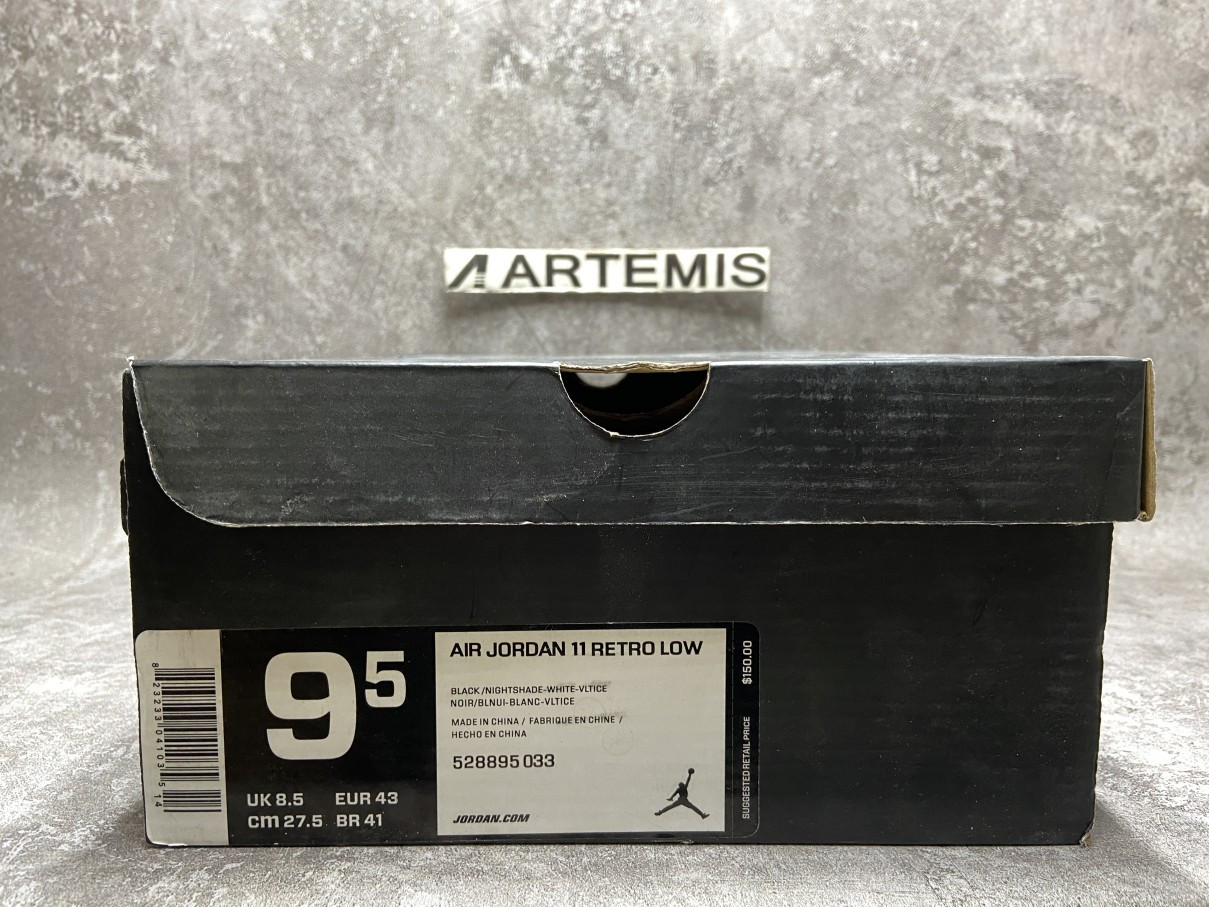 Air Jordan 11 Retro Low Green Snakeskin