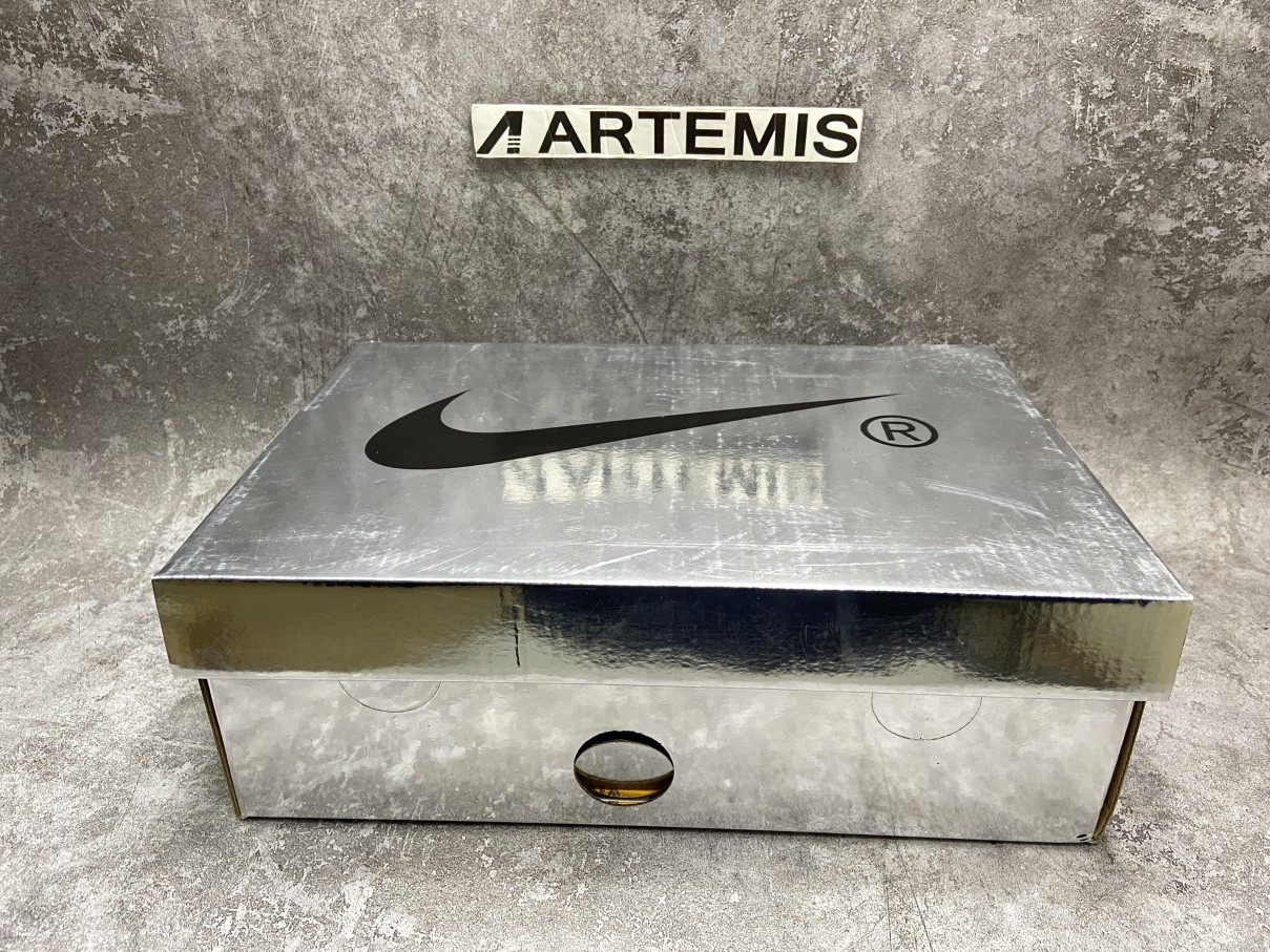 OFF WHITE x Nike Dunk Low x FL Orange Navy Blue White