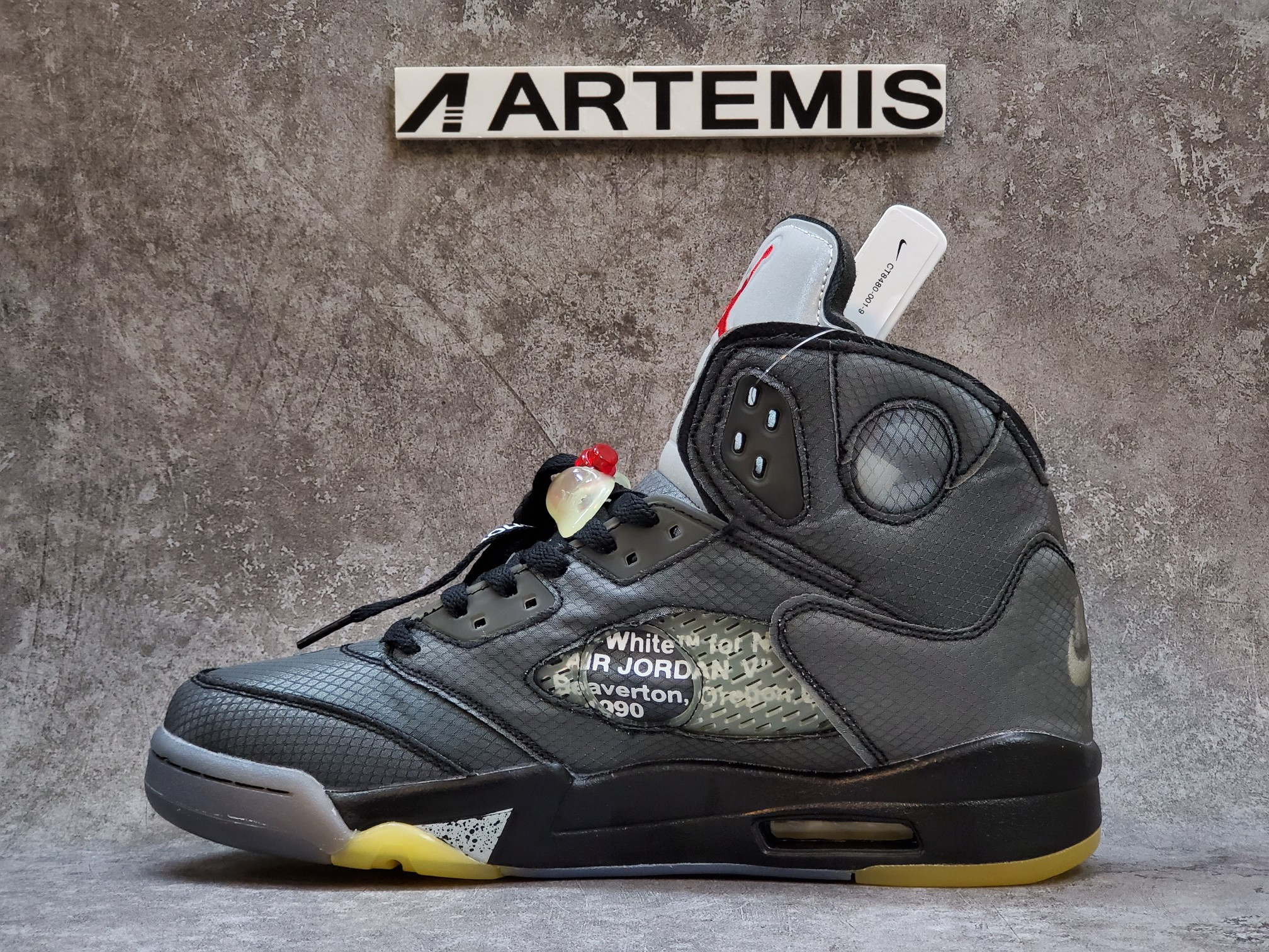 Air Jordan 5 Retro Off White Black