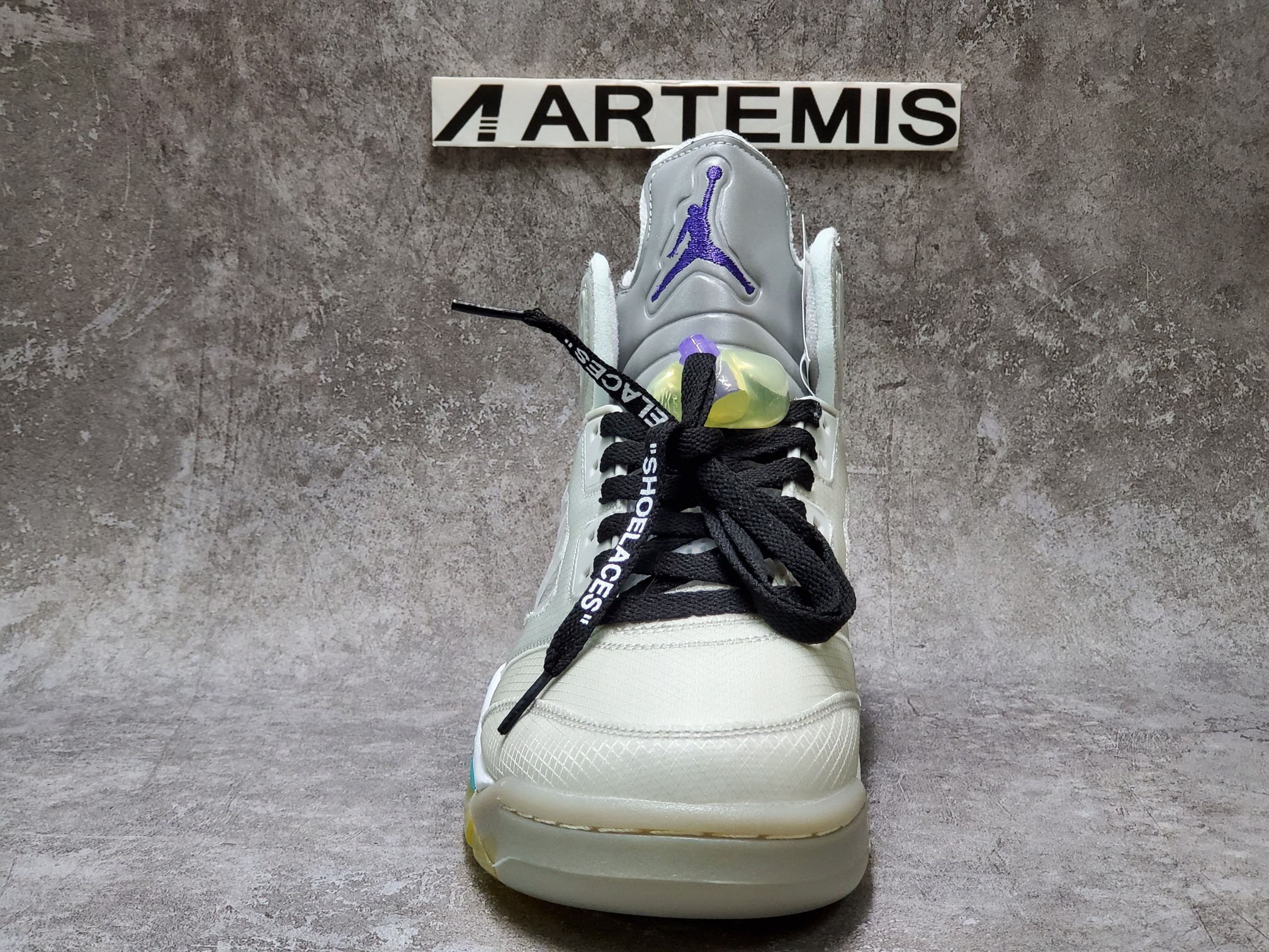 Air Jordan 5 Retro Off White Grape