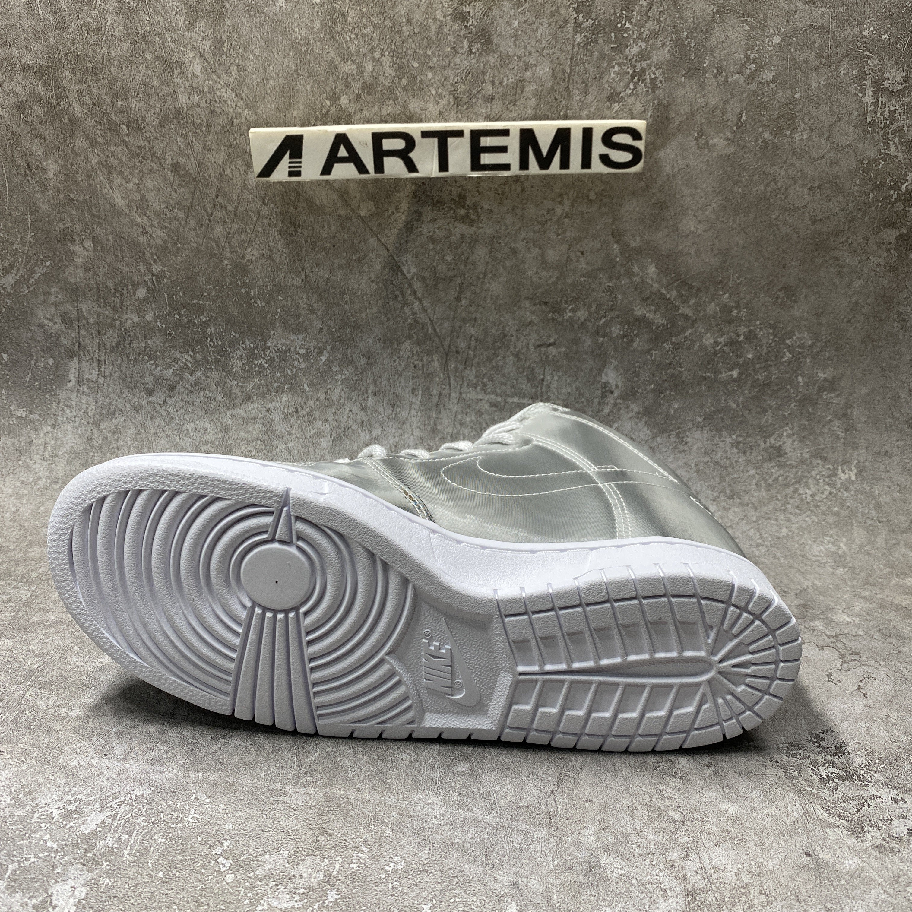 Nike Dunk High CLOT Metallic Silver