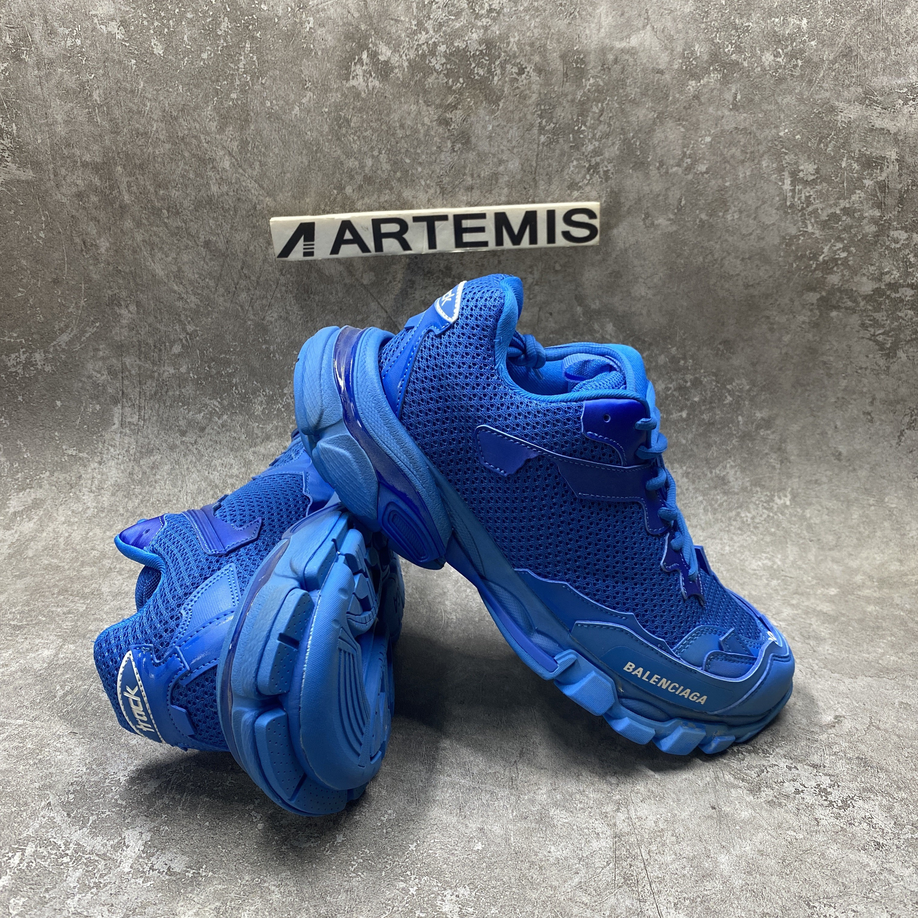 Balenciga Blue Track.3 Blue