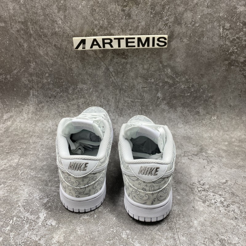 Nike Dunk Low White Paisley