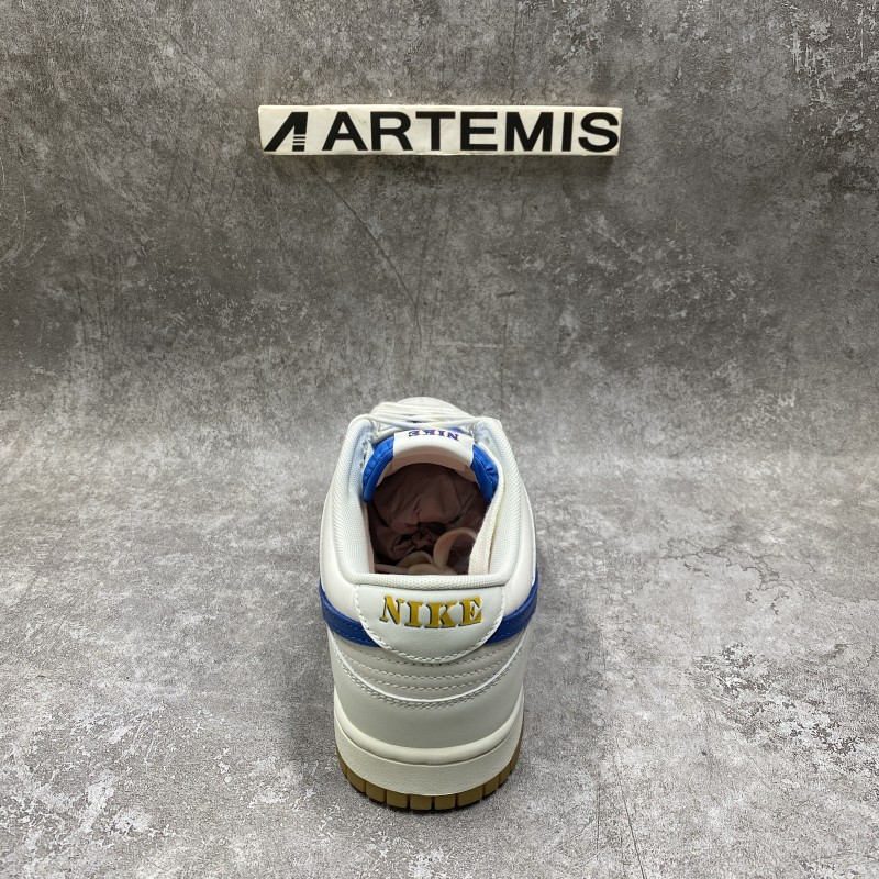 Nike Dunk Low “Sail Blue” With Gum Bottoms