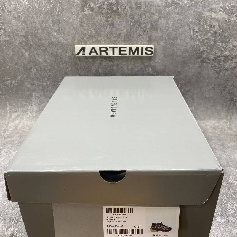 Balenciga Runner Sneaker Blue Multi