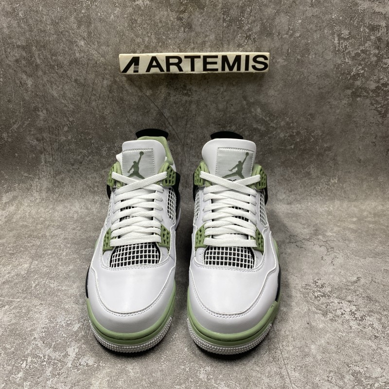 Air Jordan 4 Retro Lucid Green Rasta