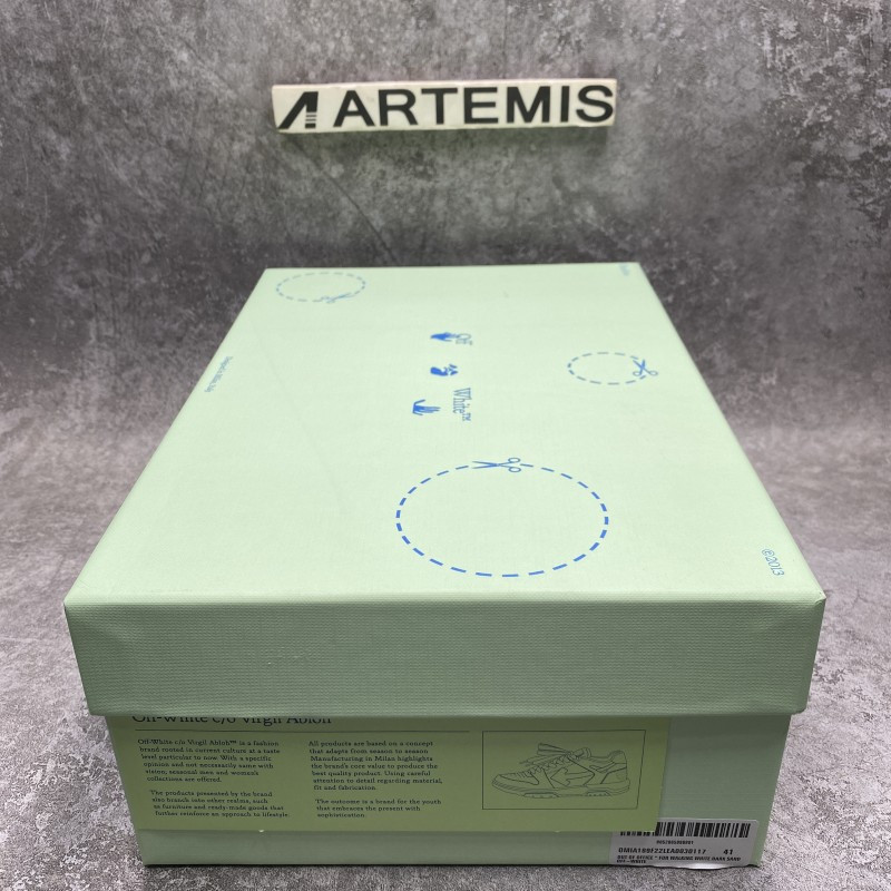 OFF-WHITE Out Of Office For Walking White Peach