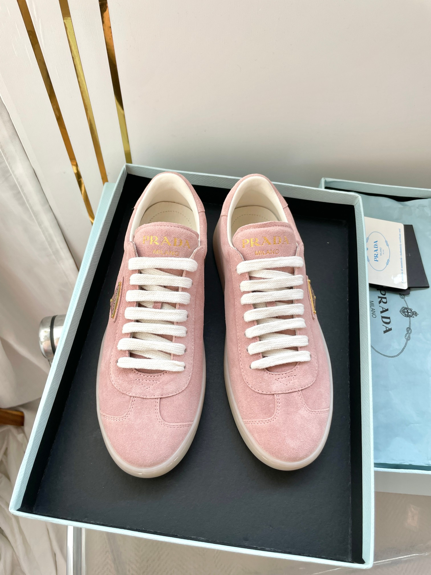 ua Pra*a downtown nappa leather sneakers