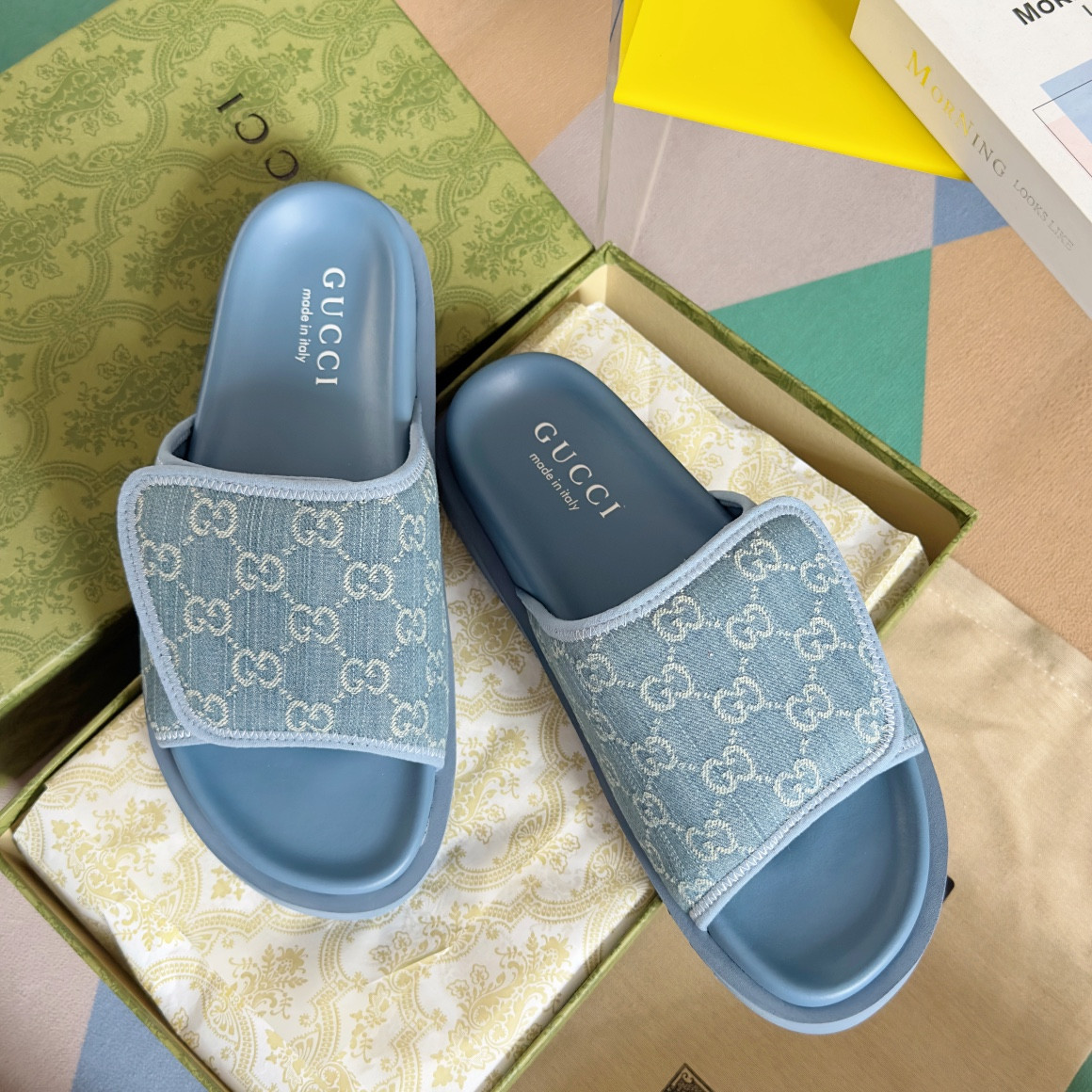 ua G*u*i gg slide sandal