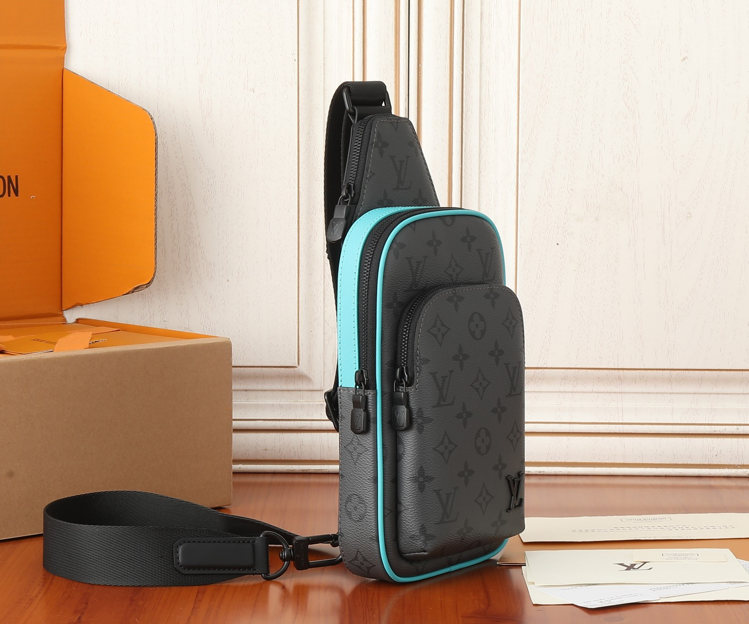 LV Avenue Slingbag PM M11703 6.3 x 13 x 2.2 inches