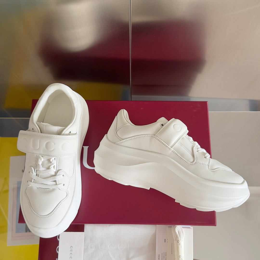 ua G*u*i wave wedge sneaker