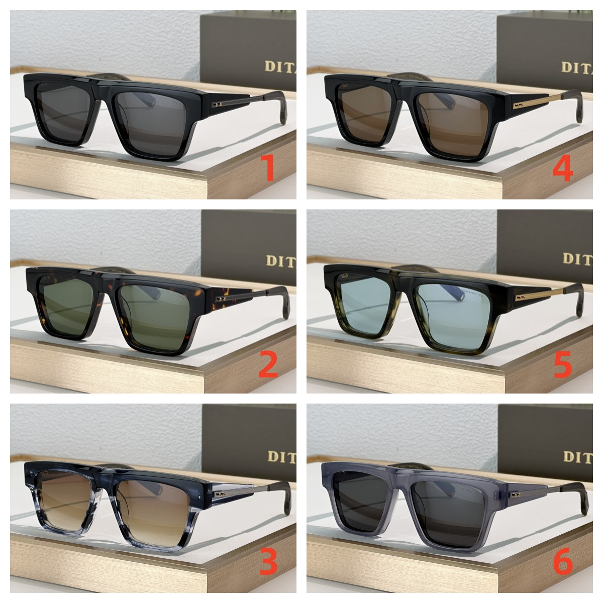DITA Glasses DLS701 55 18-146