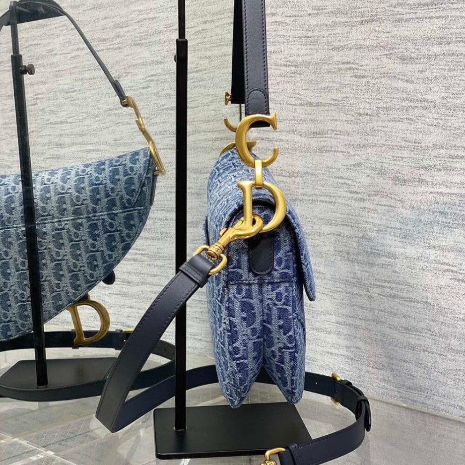 D*or mini saddle bag with strap